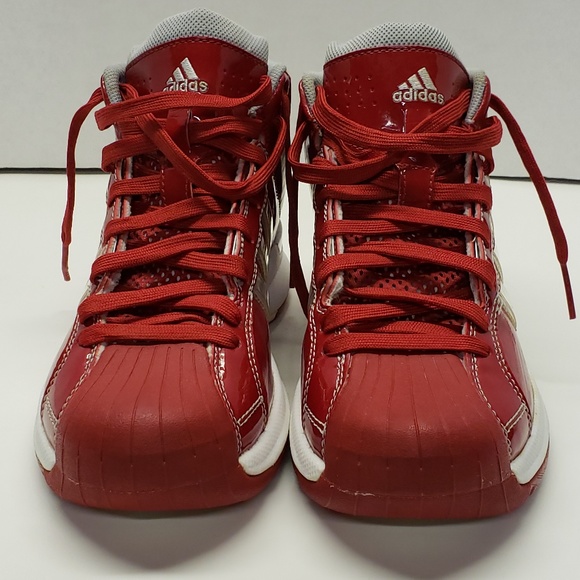adidas pro model white and red